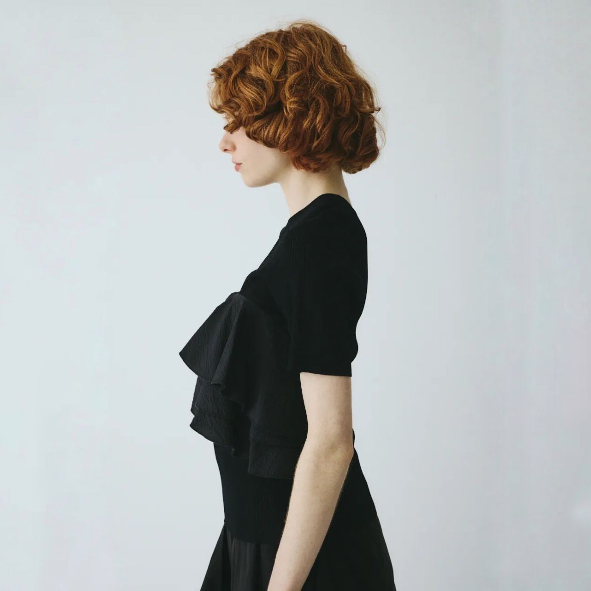 【残り一点】Wave Flare Knit Tops