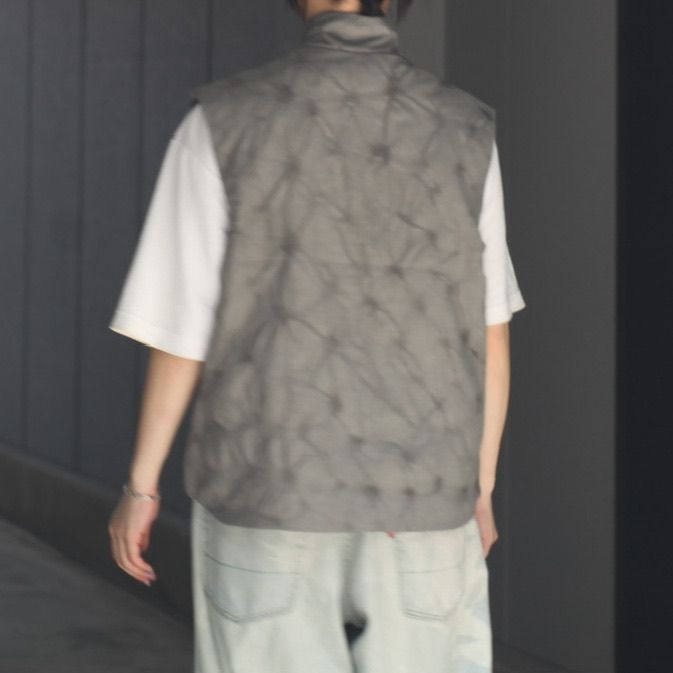 【残りわずか】Leaf Vein Vest(SUEDE)