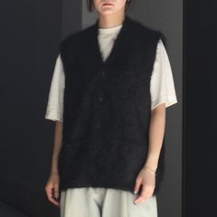【残り一点】Cashmere Shaggy Knit Vest
