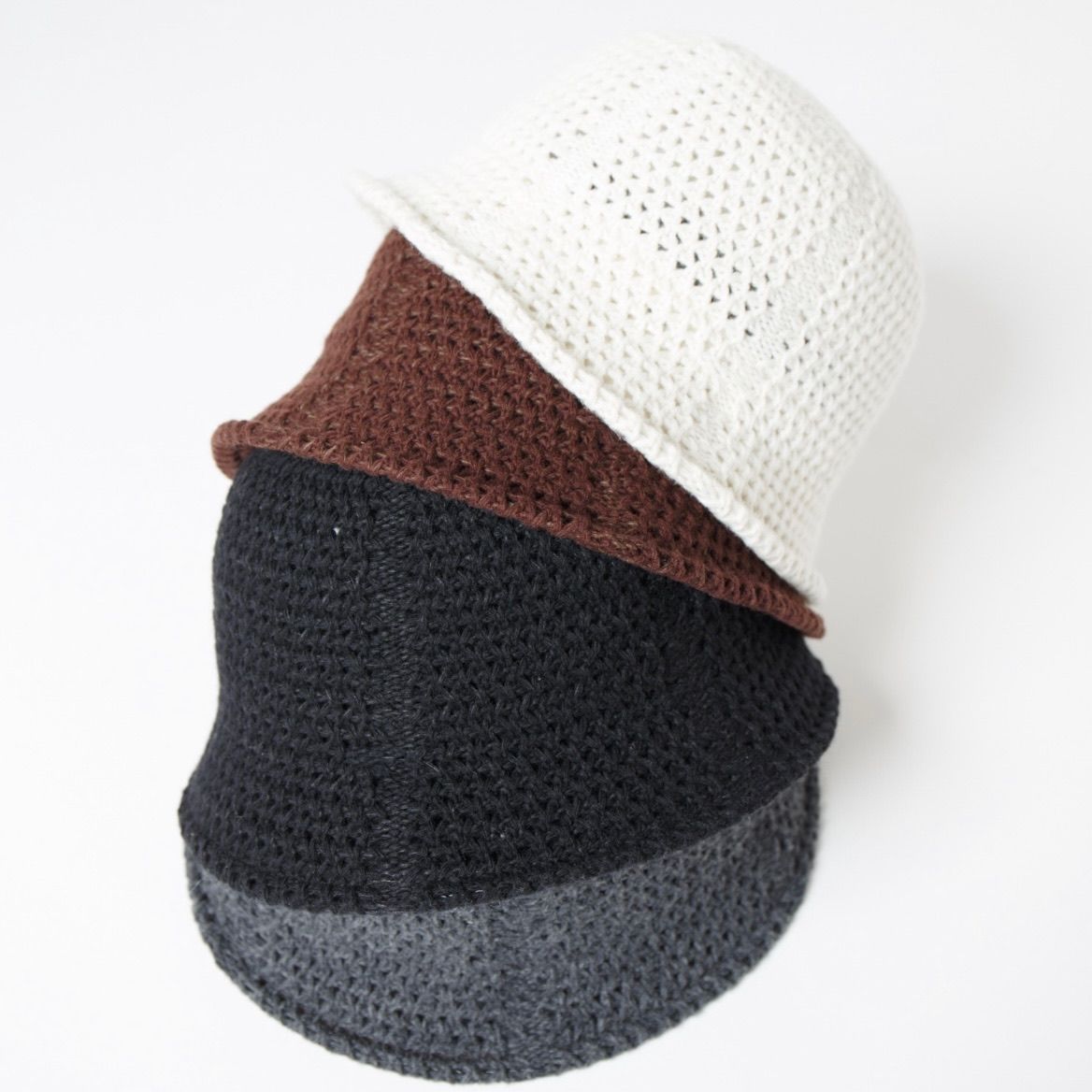 【残り一点】Busket Knit Tulip Hat