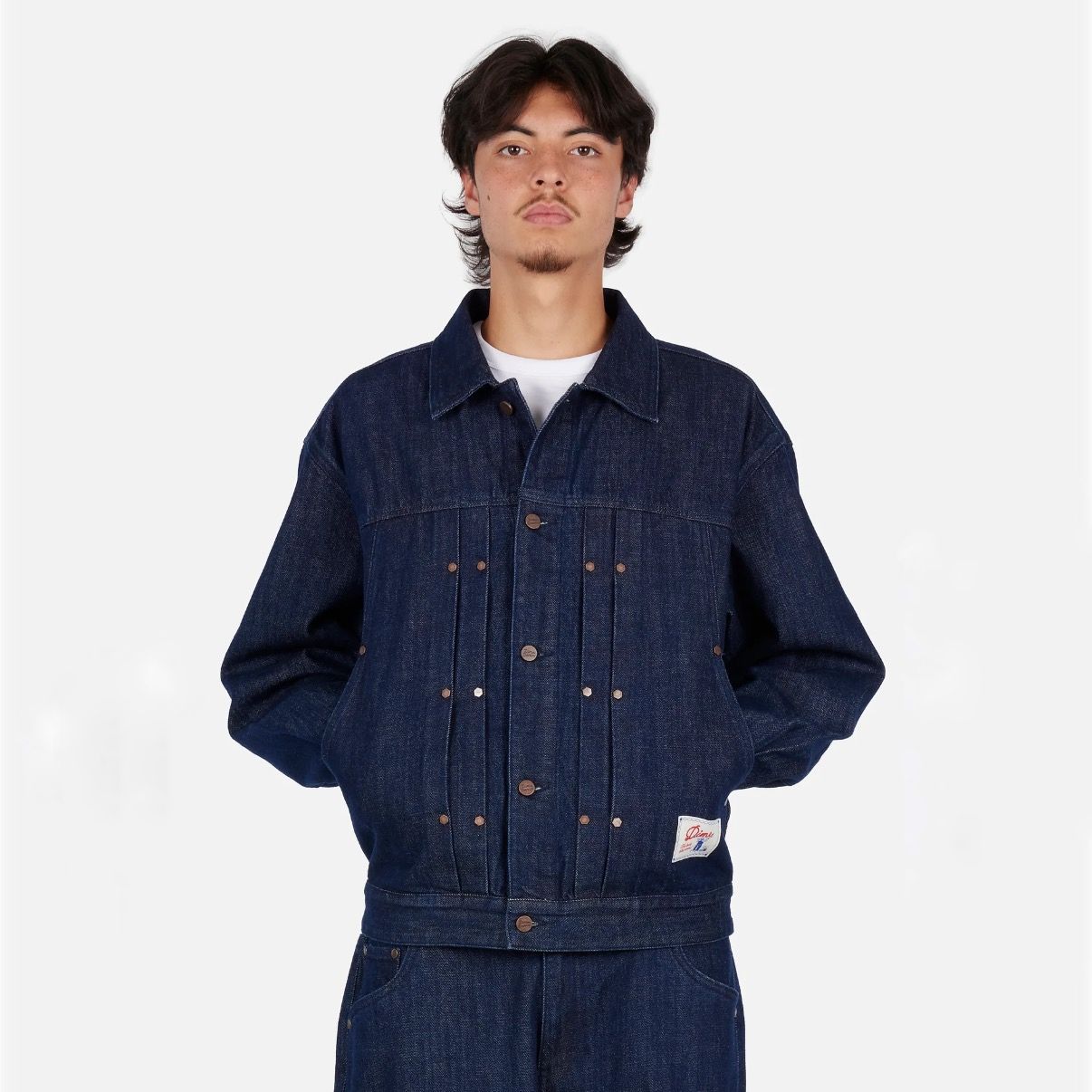 【残り一点】Pleated Denim Jacket