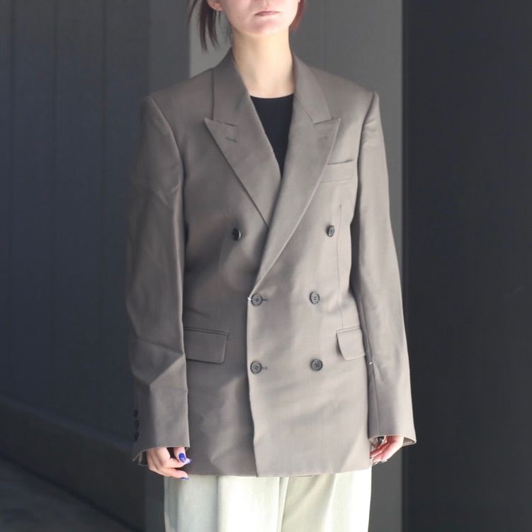 【残り一点】Wool Double Breasted Jacket