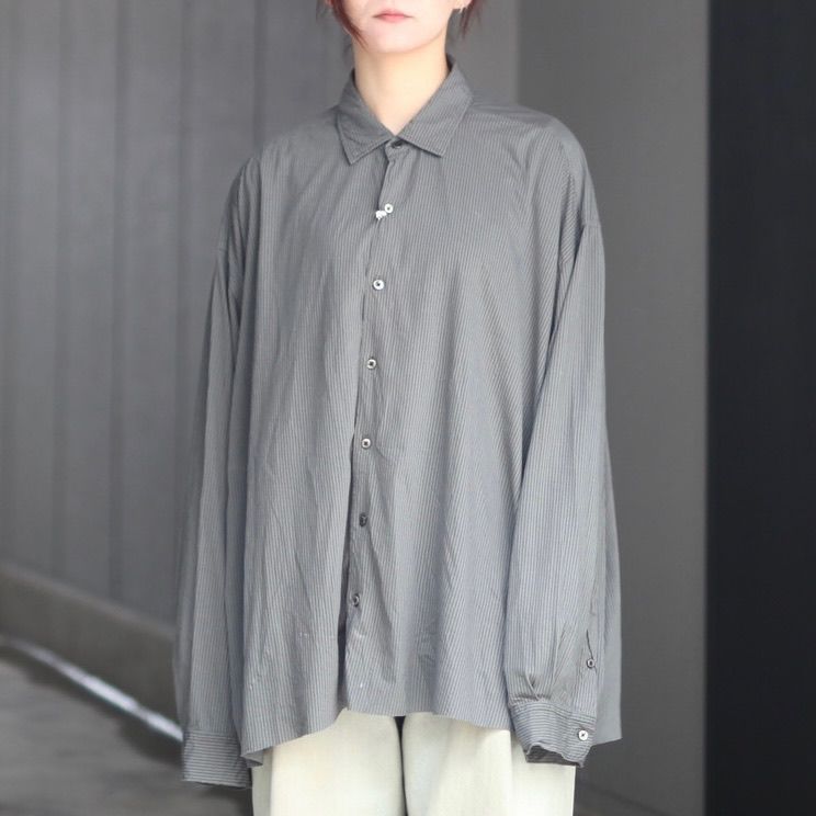 【残り一点】46G Stripe Artisan Shirt