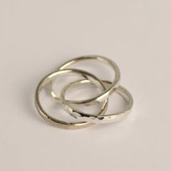 【お取り寄せ注文可能】Triple Texture Ring