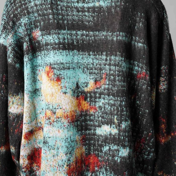 【残り一点】Contemporaryart Jacquard Shaggy Knit L/S