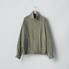 【残り一点】Silk/Nylon Zip Up Blouson