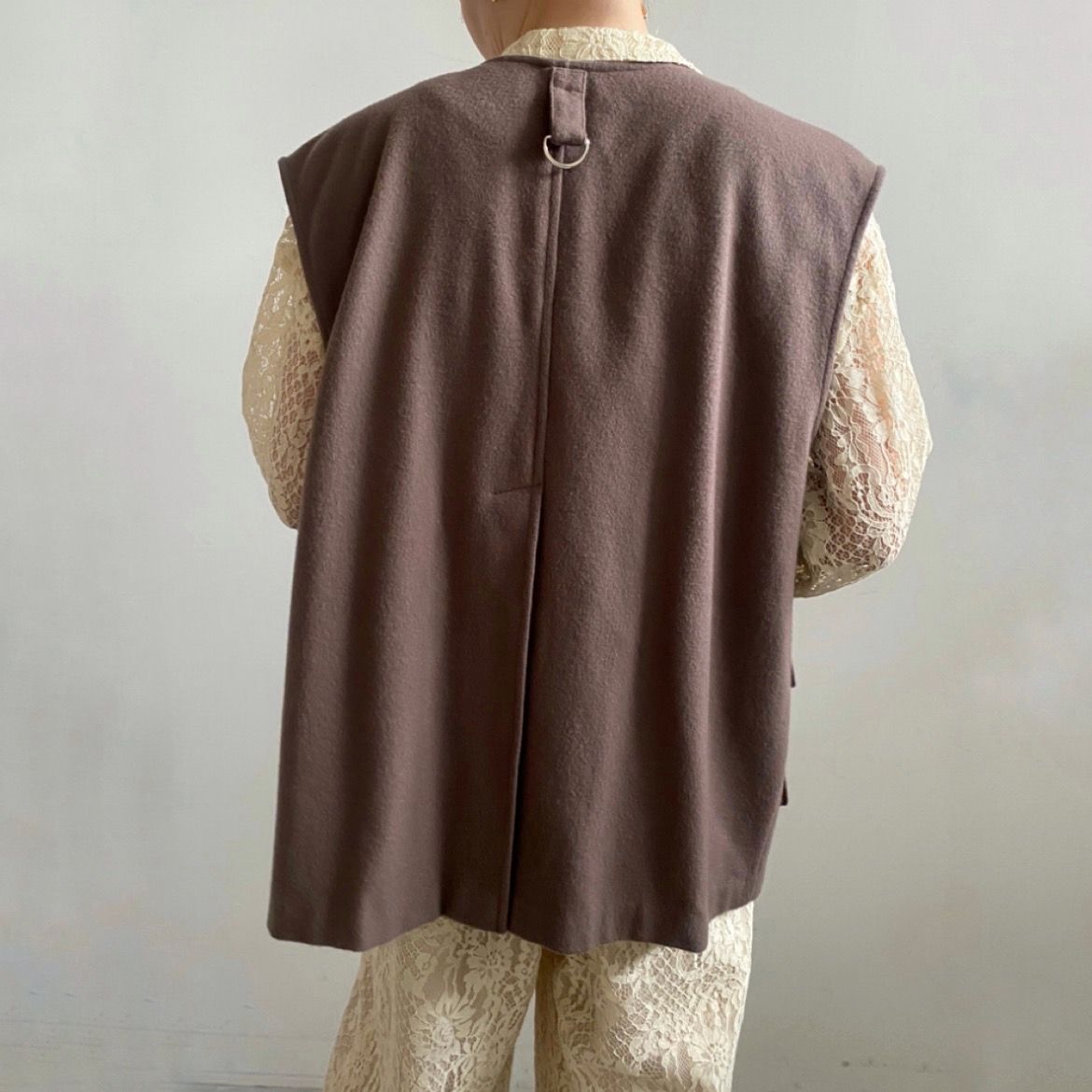 【残り一点】Cashmere Fishing Vest