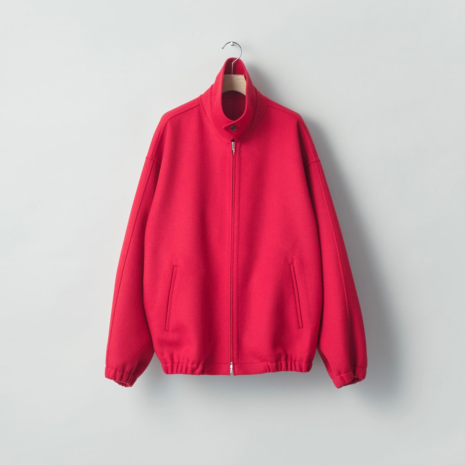 【残りわずか】W/CA Double Face Cloth Zip Jacket