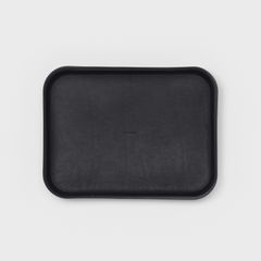 【残り一点】Leather Tray_L(BLACK)
