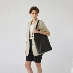 【残り一点】W Zip Leather Bag