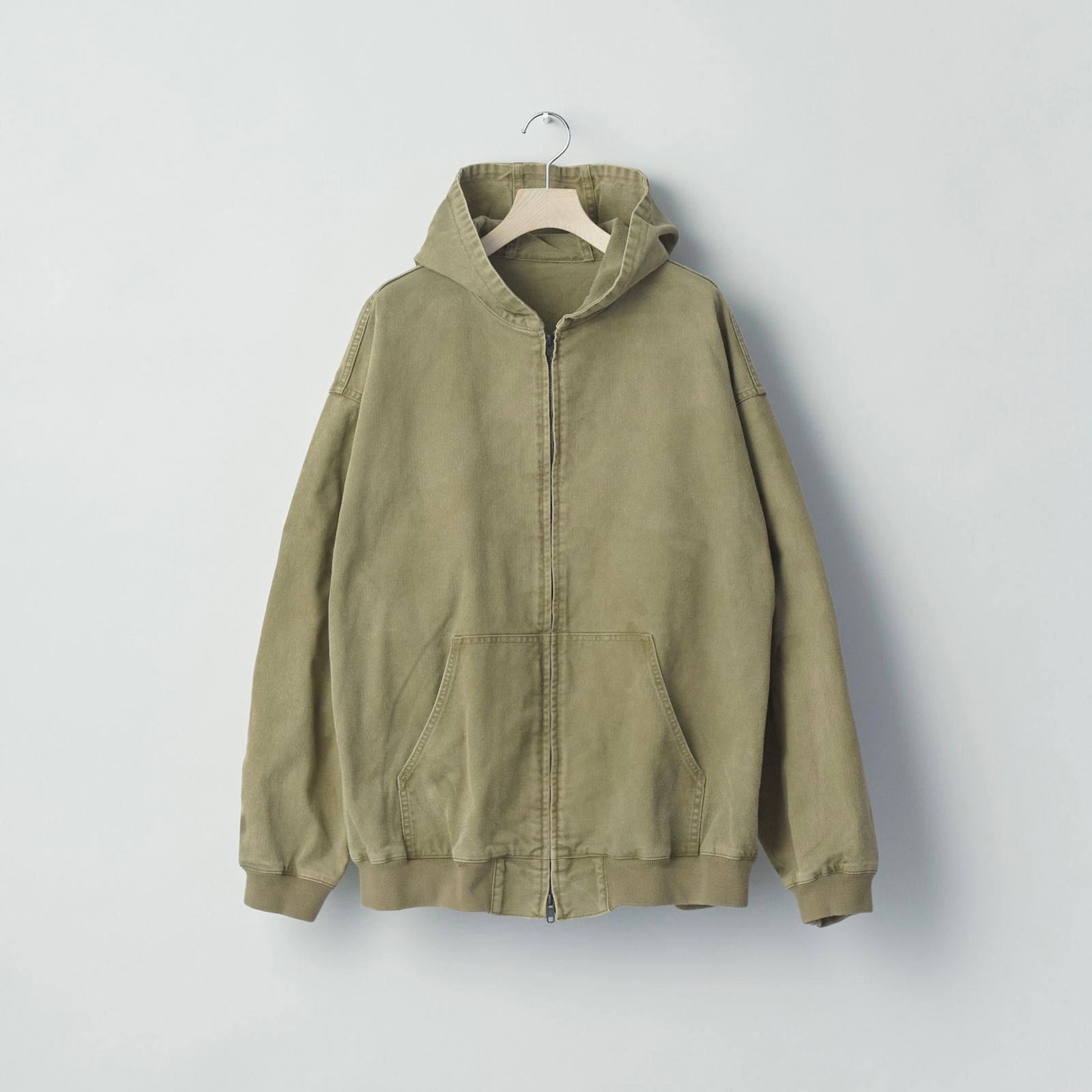 【残り一点】Sulfur Dyed Oxford Vintage Hood Jacket