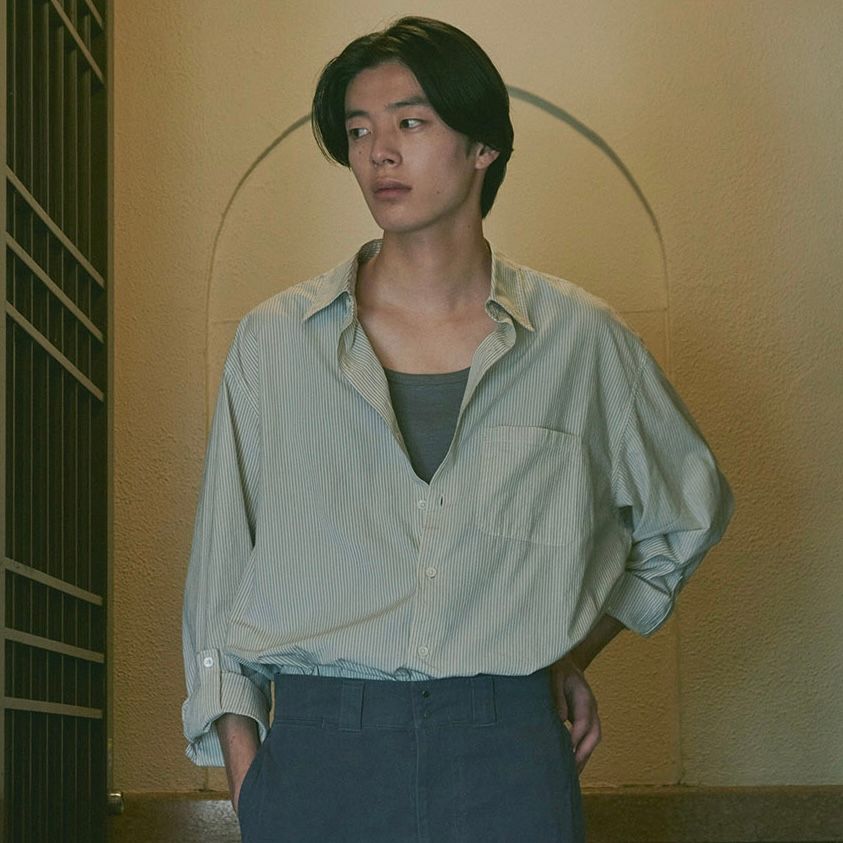 【残り一点】Library Roll-Up Shirt