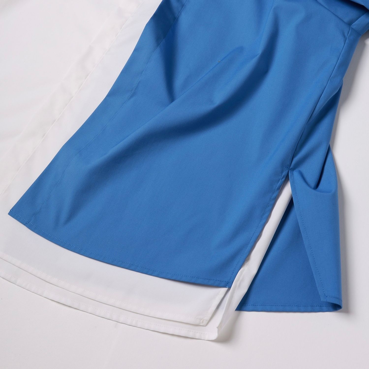 【残り一点】High Count Broad Asymmetrical Layered Shirt