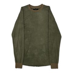 【残り一点】Aged Combat Long Sleeve(DYED AND WASHED JERSEY)