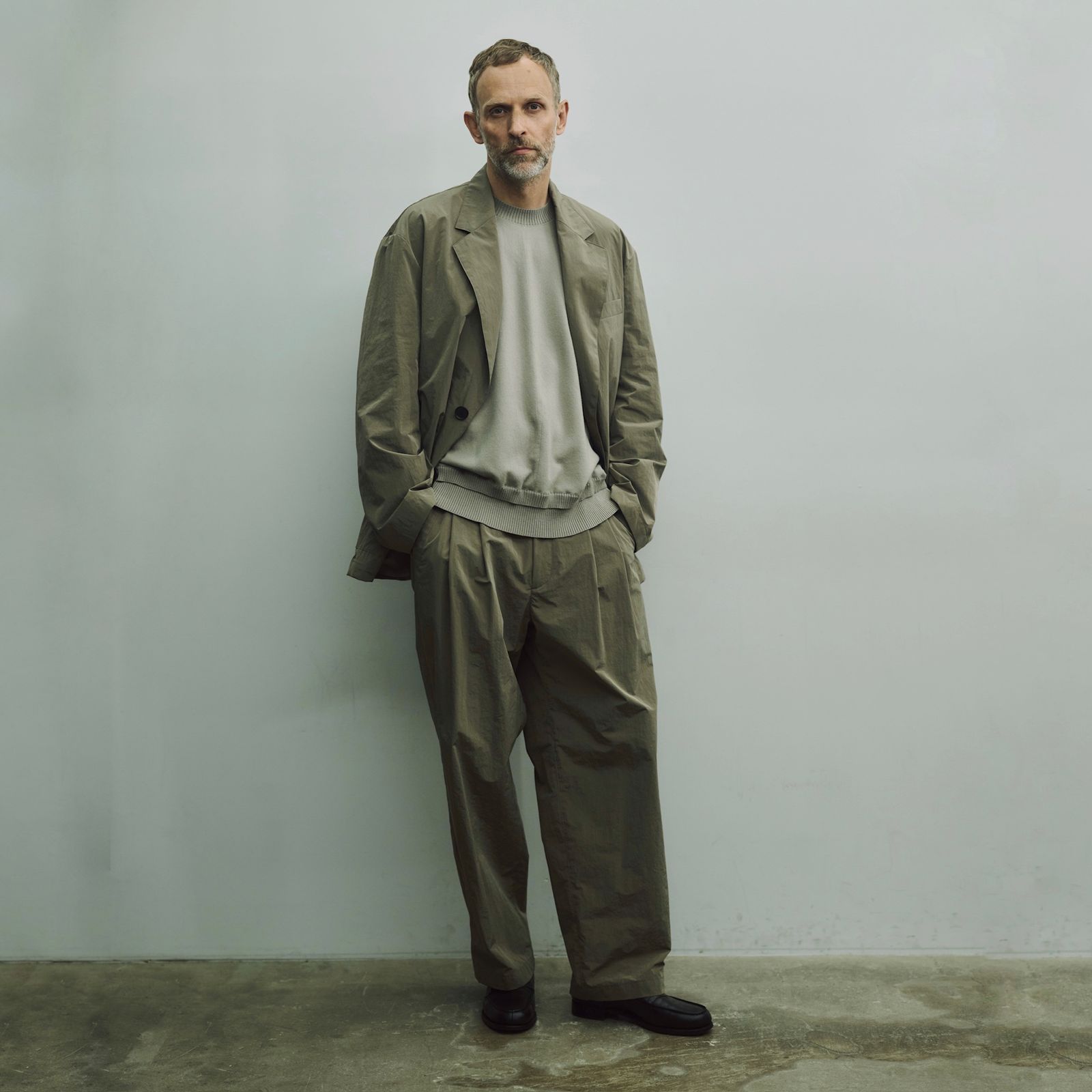 ssstein - 【再販売通知受付可能】Windproof Nylon Wide Easy