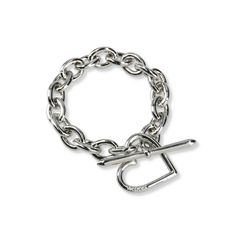 【残りわずか】Heart Bracelet_Medium Link(SILVER)
