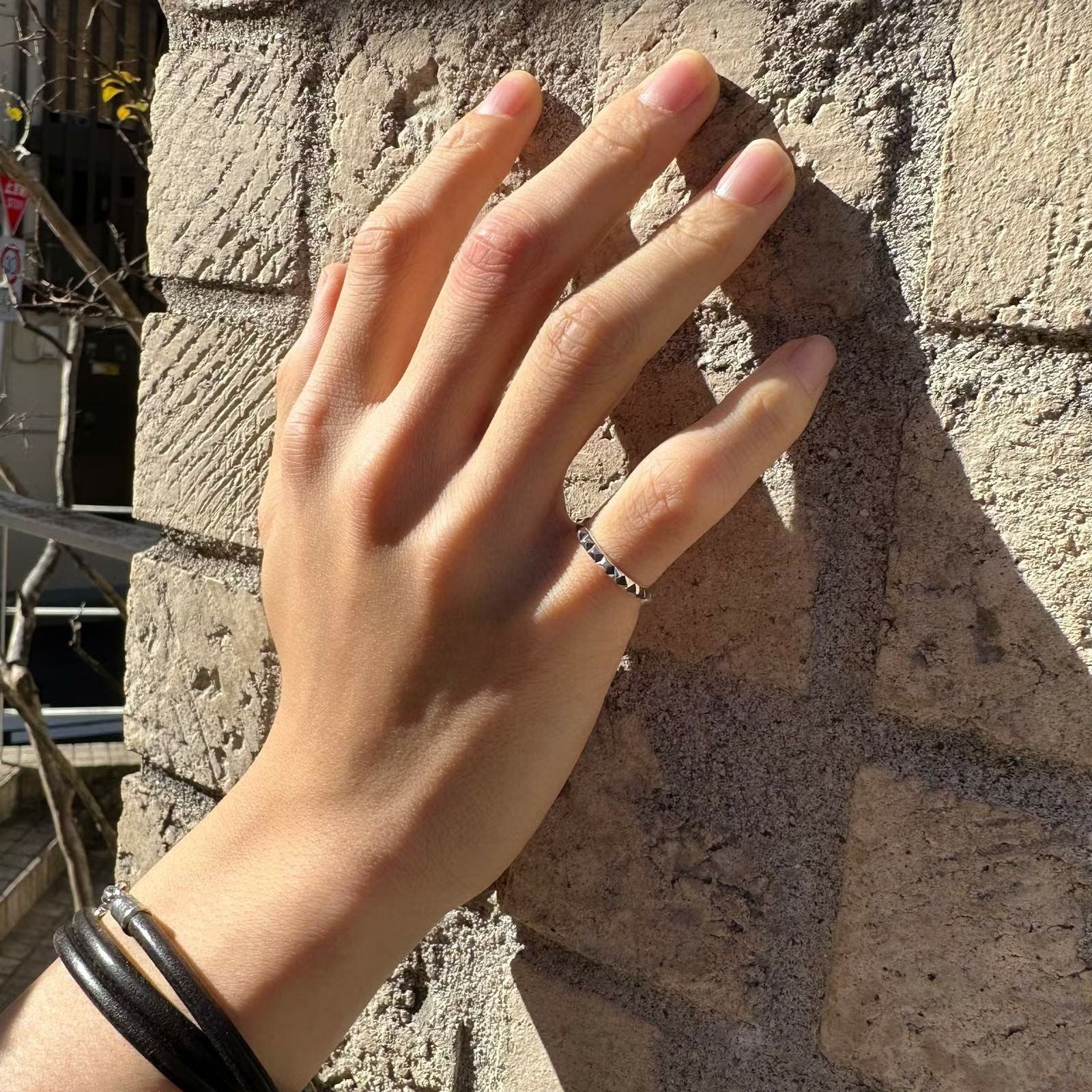 【お取り寄せ注文可能】Multiple Studs Ring S