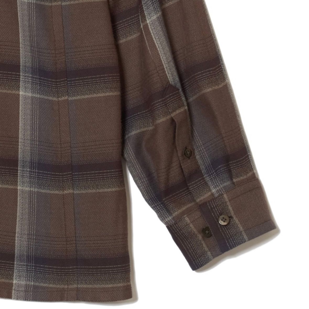 【残り一点】Ombre Plaid Flap Pocket Shirts(CHECK)