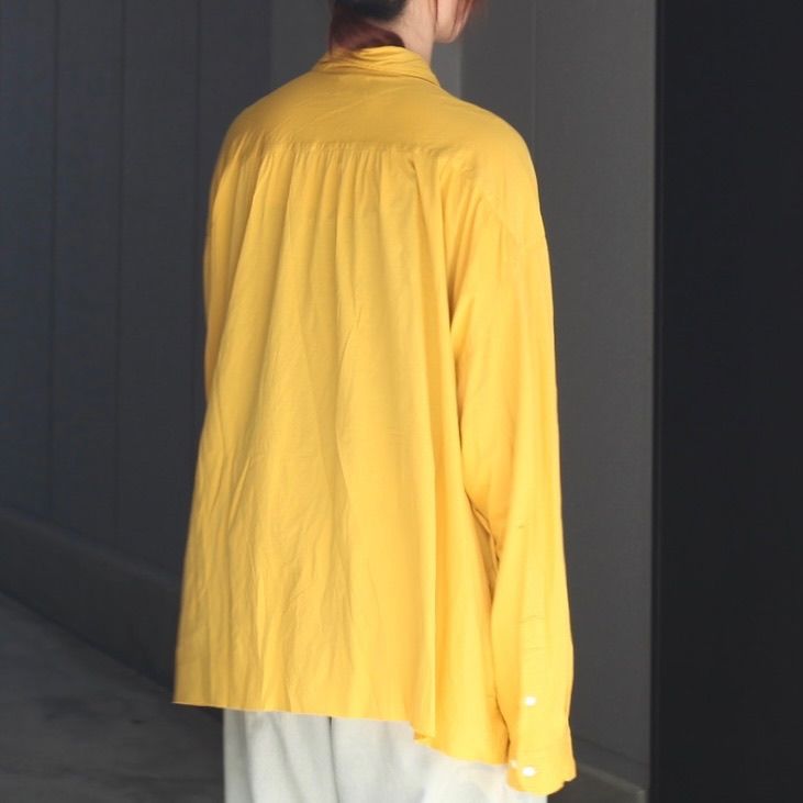 トップス Kanemasa Phil. 25SS Artisan L/S Shirts KANEMASA PHIL / 46G Artisan S/S Shirt BLACK – CASDAY