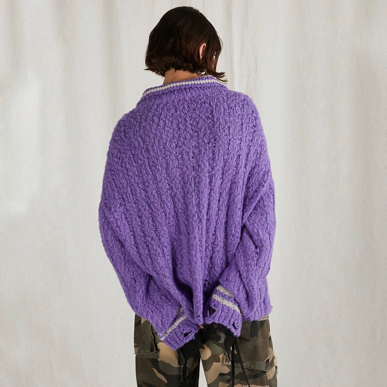 【残り一点】Polo Neck Knit