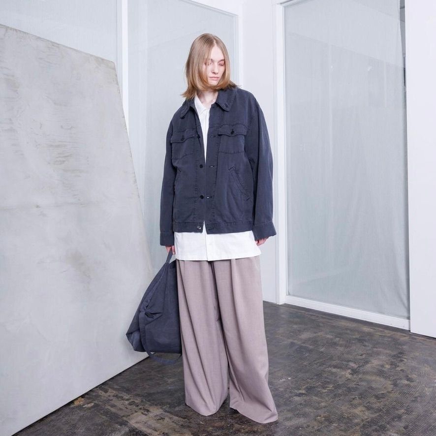 【残り一点】6ozデニムブルゾン(USED)