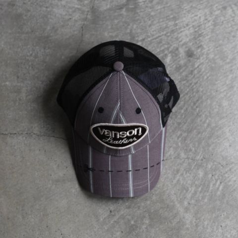 【残り一点】Vanson Logo Patch Cap
