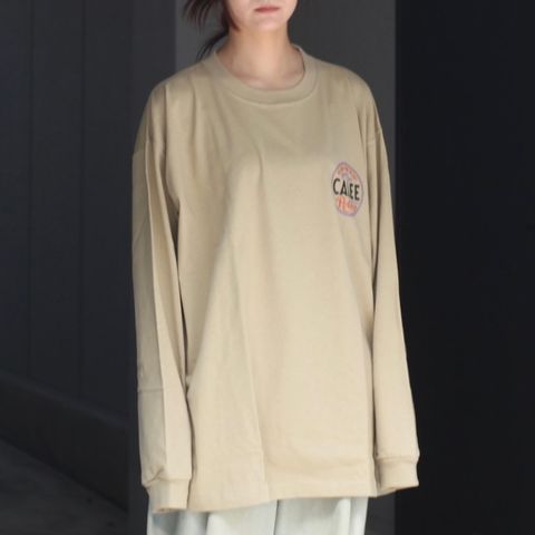 【残り一点】Vintage Type Circle Logo L/S Tee