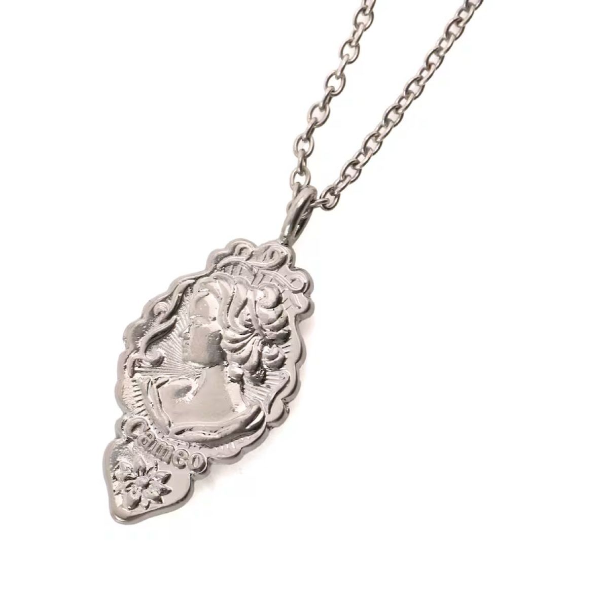 【残り一点】カメオネックレス(SILVER)