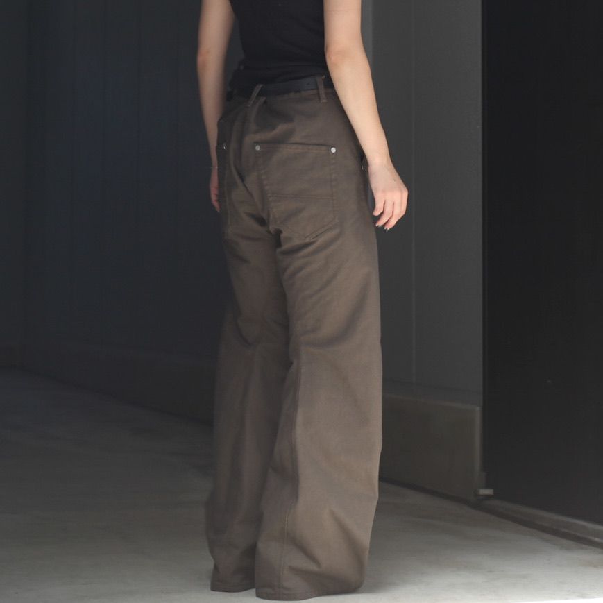 【残り一点】Curved Leg Double Knee Work Pants