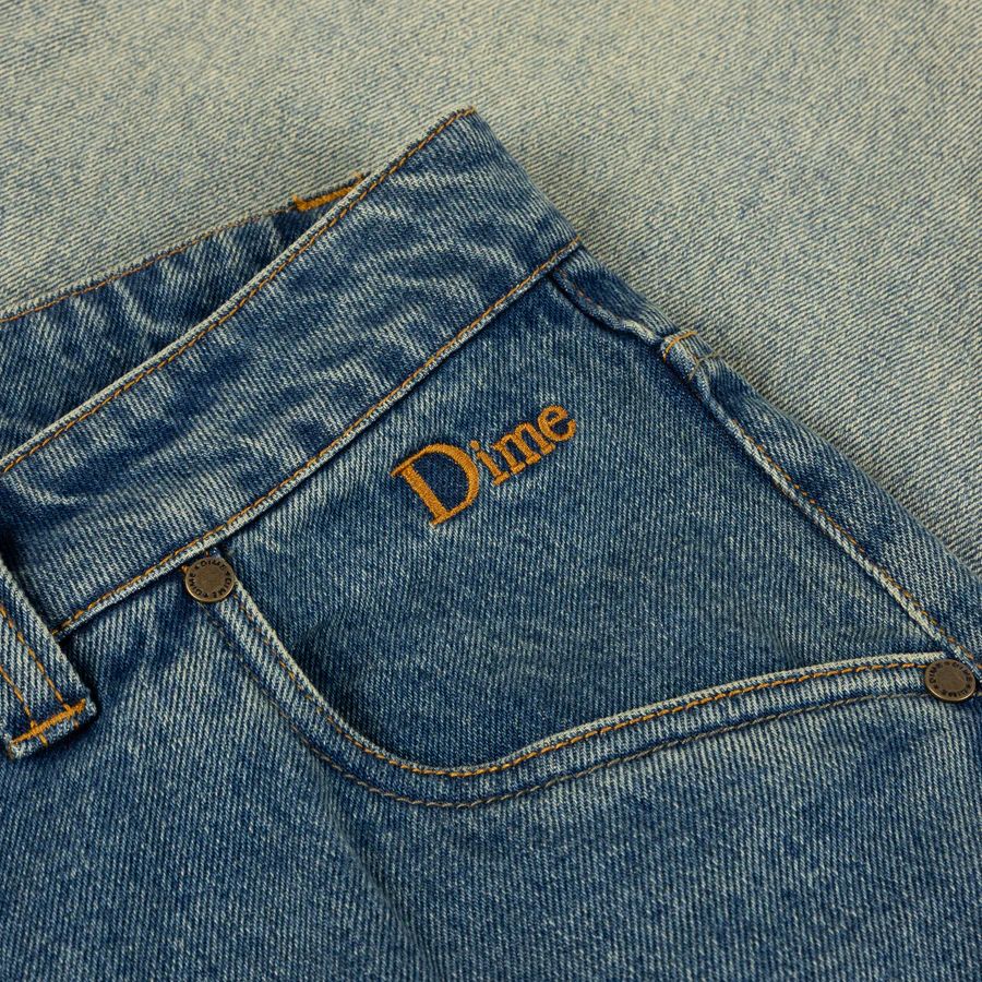 個性が光る◆Dime◆クラシックバギーデニムパンツ Dime Classic Baggy Denim Pants / Faded Black (ダイム デニム
