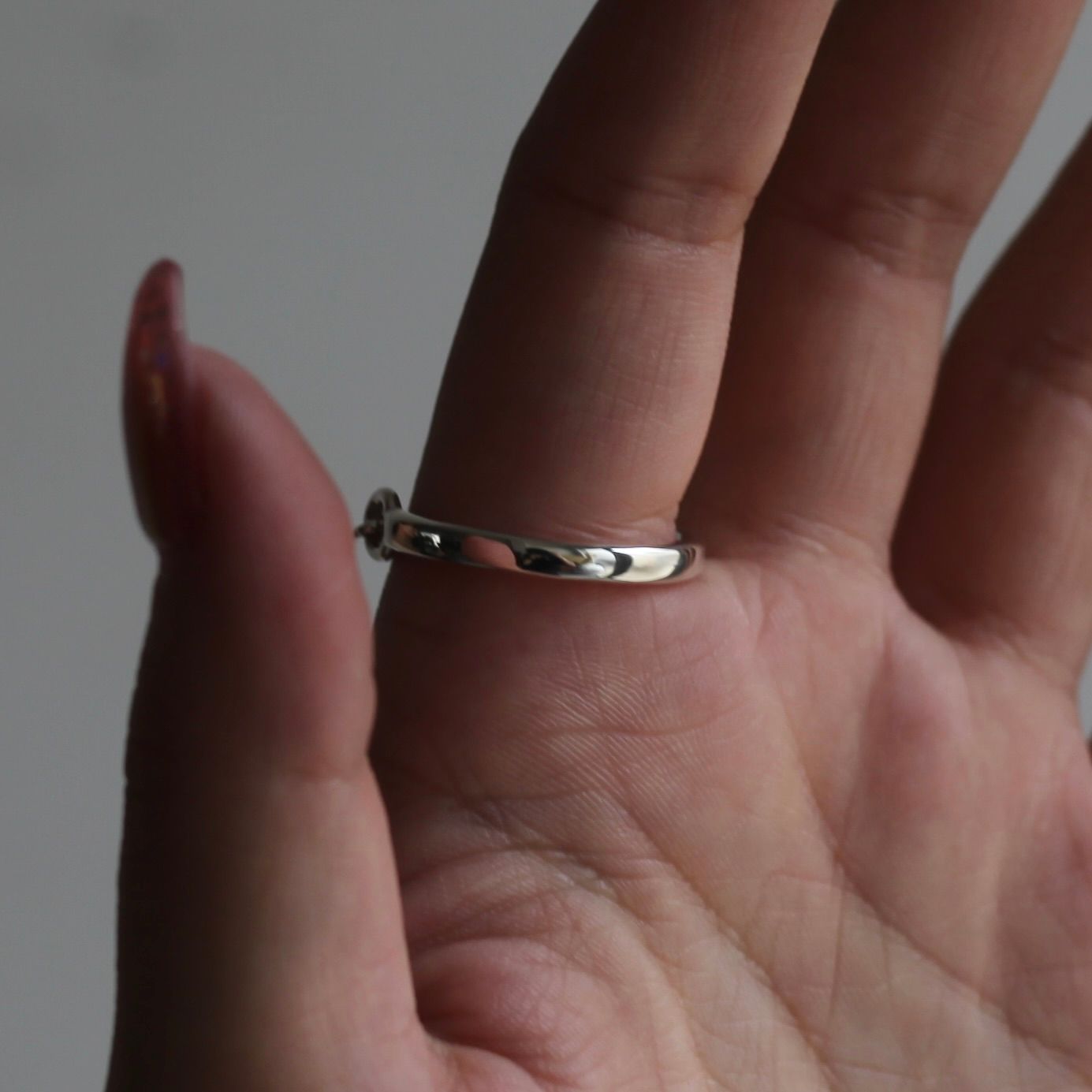 【残り一点】Oval Link Chain Ring