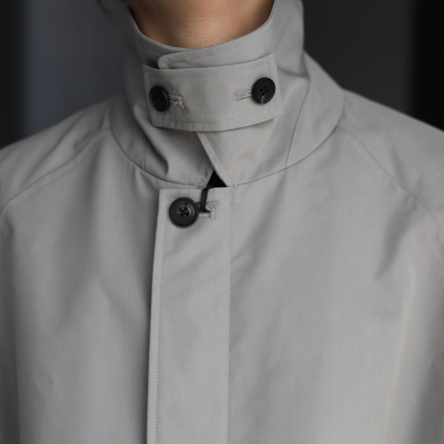ssstein - 【残り一点】Tecno Cotton Oversized Harrington