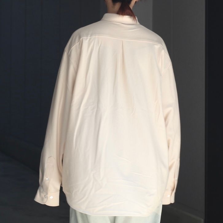 【残り一点】36G Wool Stripe Ideal Shirts