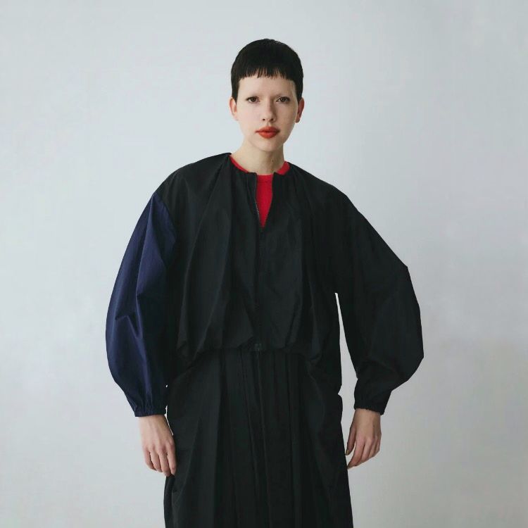【残り一点】Balloon Hem Nylon Blouson