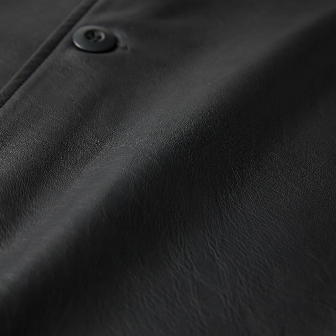 【残り一点】Synthetic Leather Half Coat