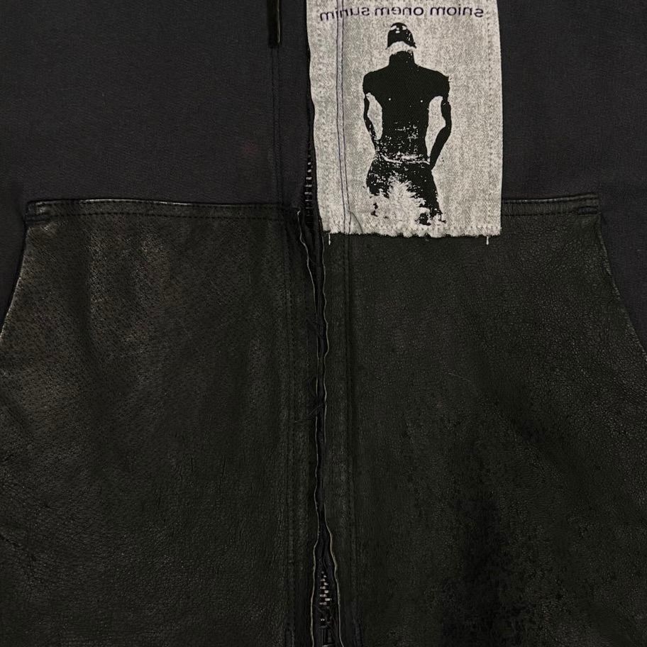 【残り一点】Bootleg Zip Up Hoodie With Patched(MIN)