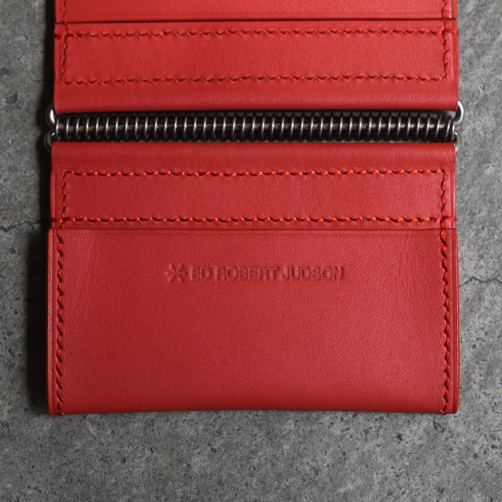 【残り一点】Coil Spring Card Case(HELIX_COW)