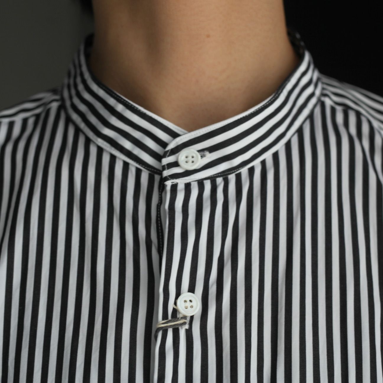 YOKO SAKAMOTO - 【残り一点】Band Collar Shirt | ACRMTSM ONLINE STORE