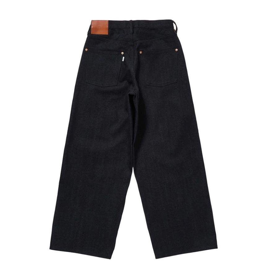 【残り一点】Twisted Heather Denim Pants Wide Cut