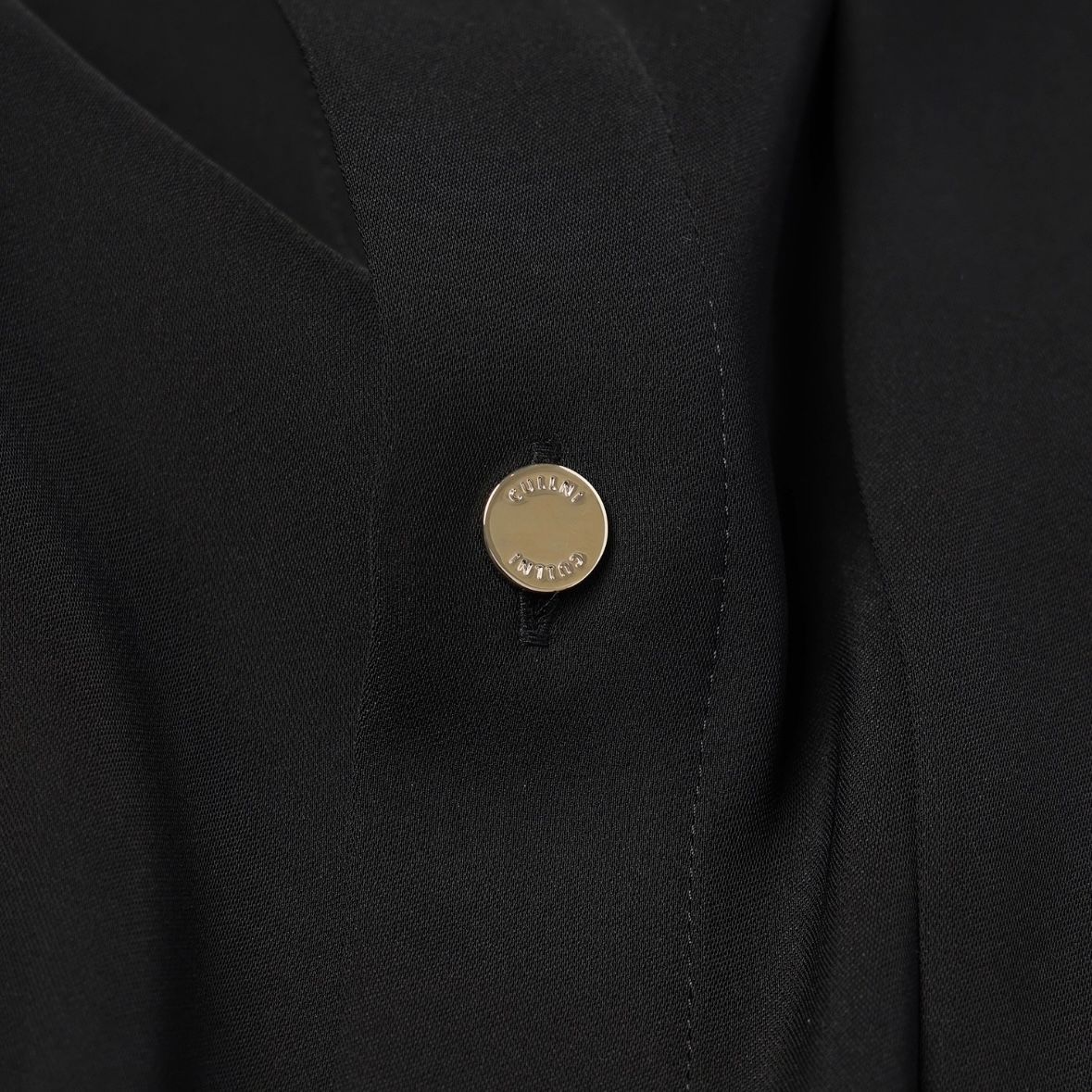 【残り一点】Double Satin Asymmetrical Layered Shirt
