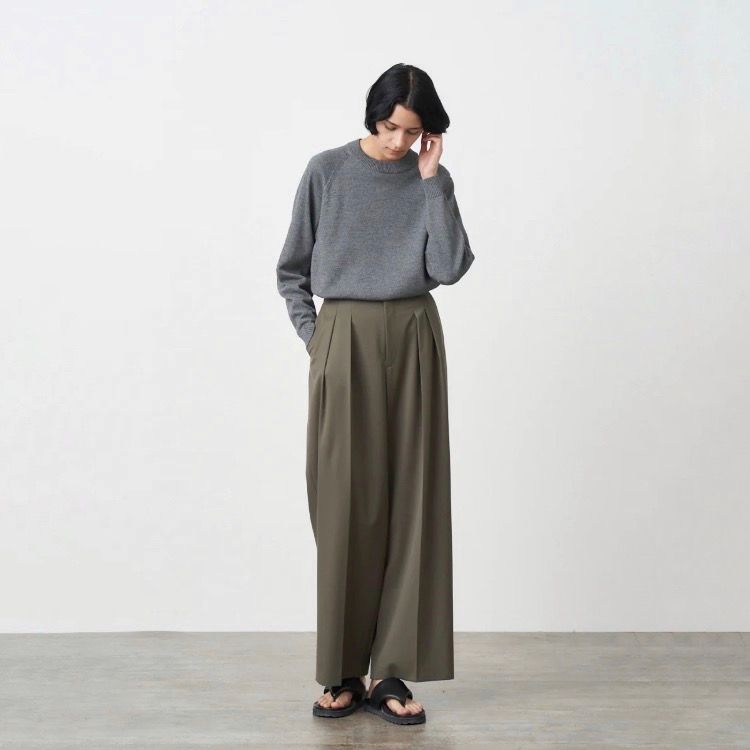【残り一点】Wool Washi Crew Neck Sweater