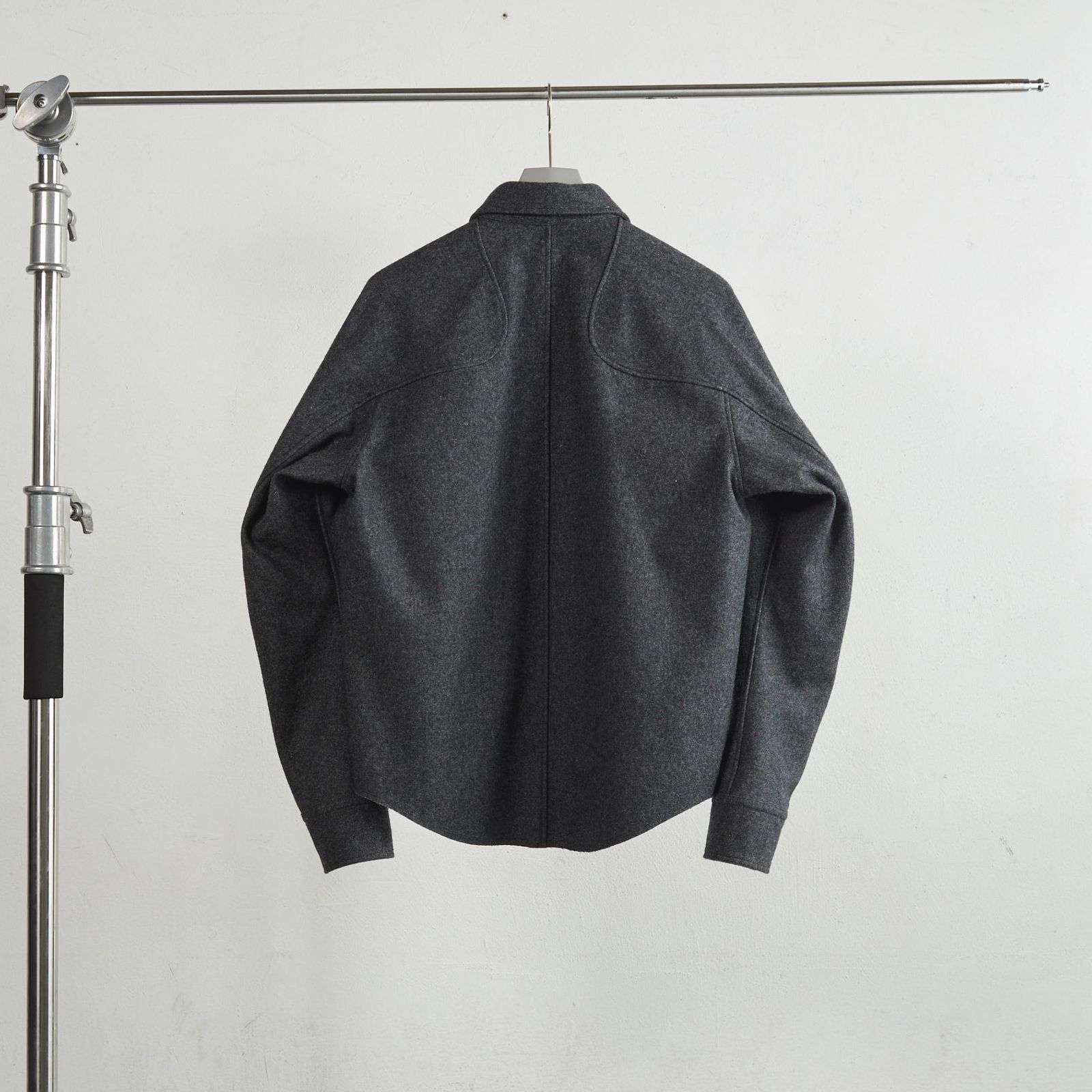 【残り一点】Wool Fly Front Long Sleeve Shirt