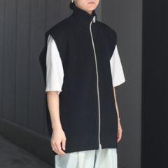【残りわずか】オーバーシルエットドライバーズニットベスト