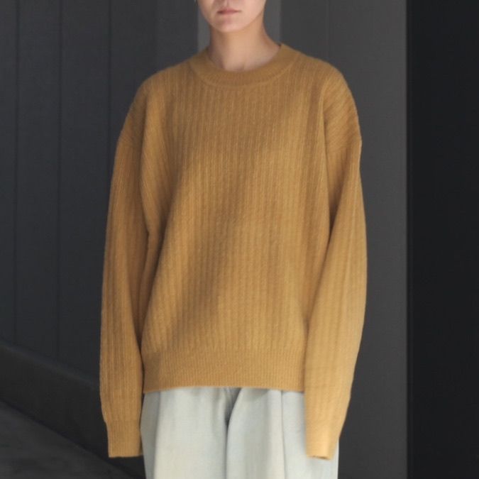 【残り一点】WO/CA Rib Pullover