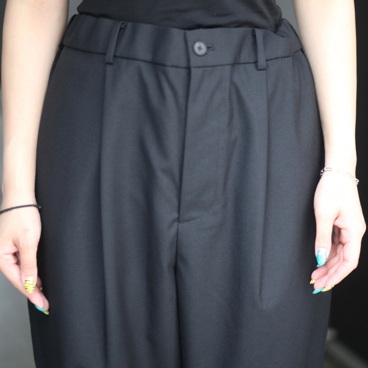 【残り一点】Wool Tropical Loose Fit Pants