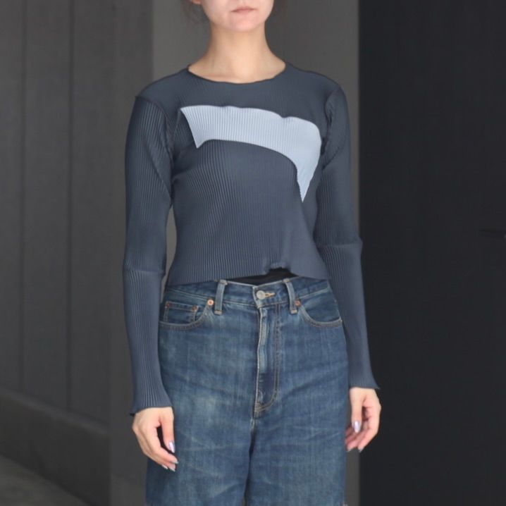 【残り一点】Todo Tiny Wave Top Long Sleeve