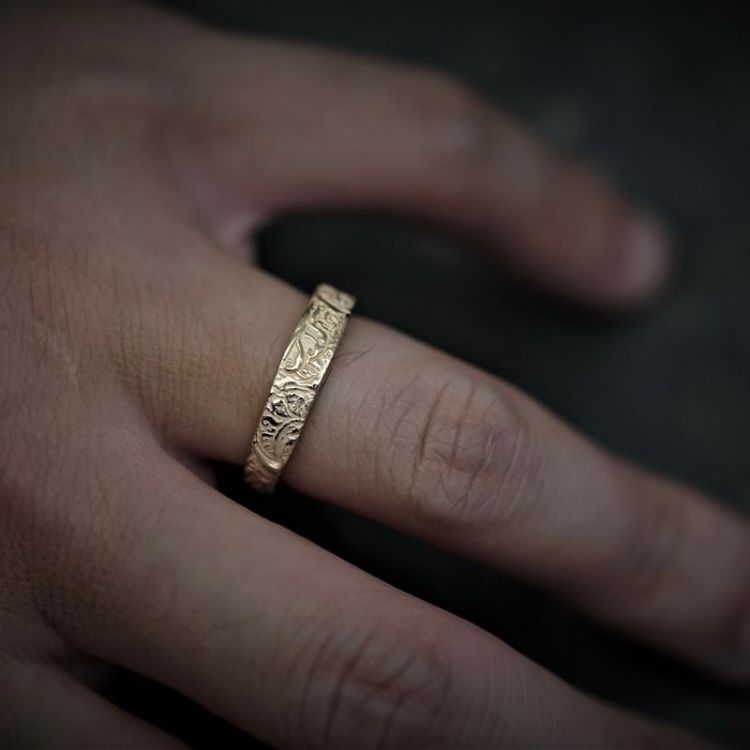 【お取り寄せ注文可能】Arabesque Double Rings(GOLD)