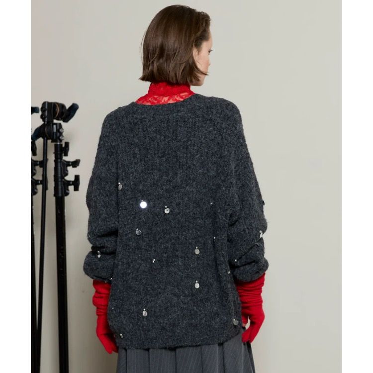 【残り一点】Spangle Knit Cardigan