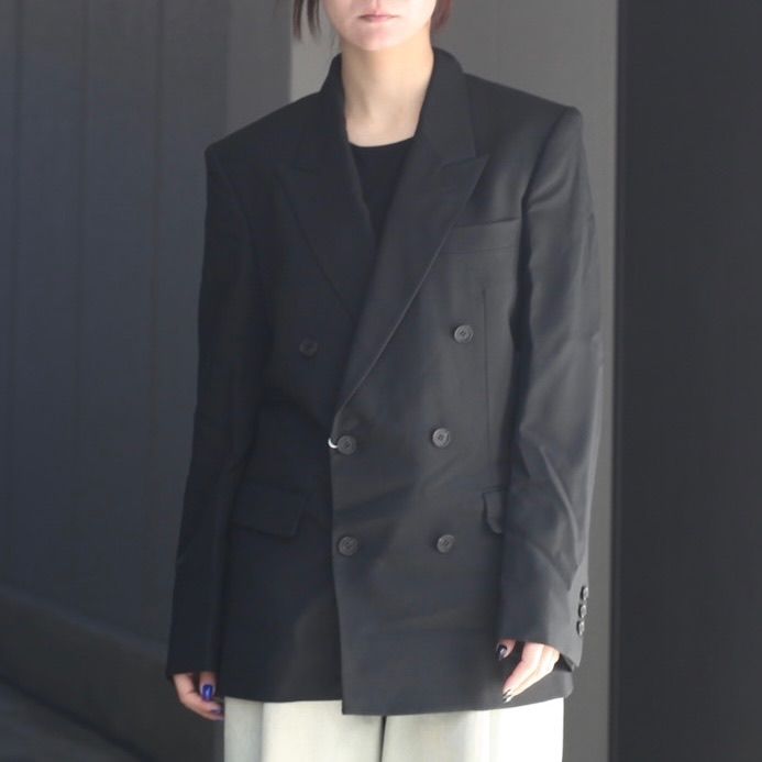 【残り一点】Wool Double Breasted Jacket