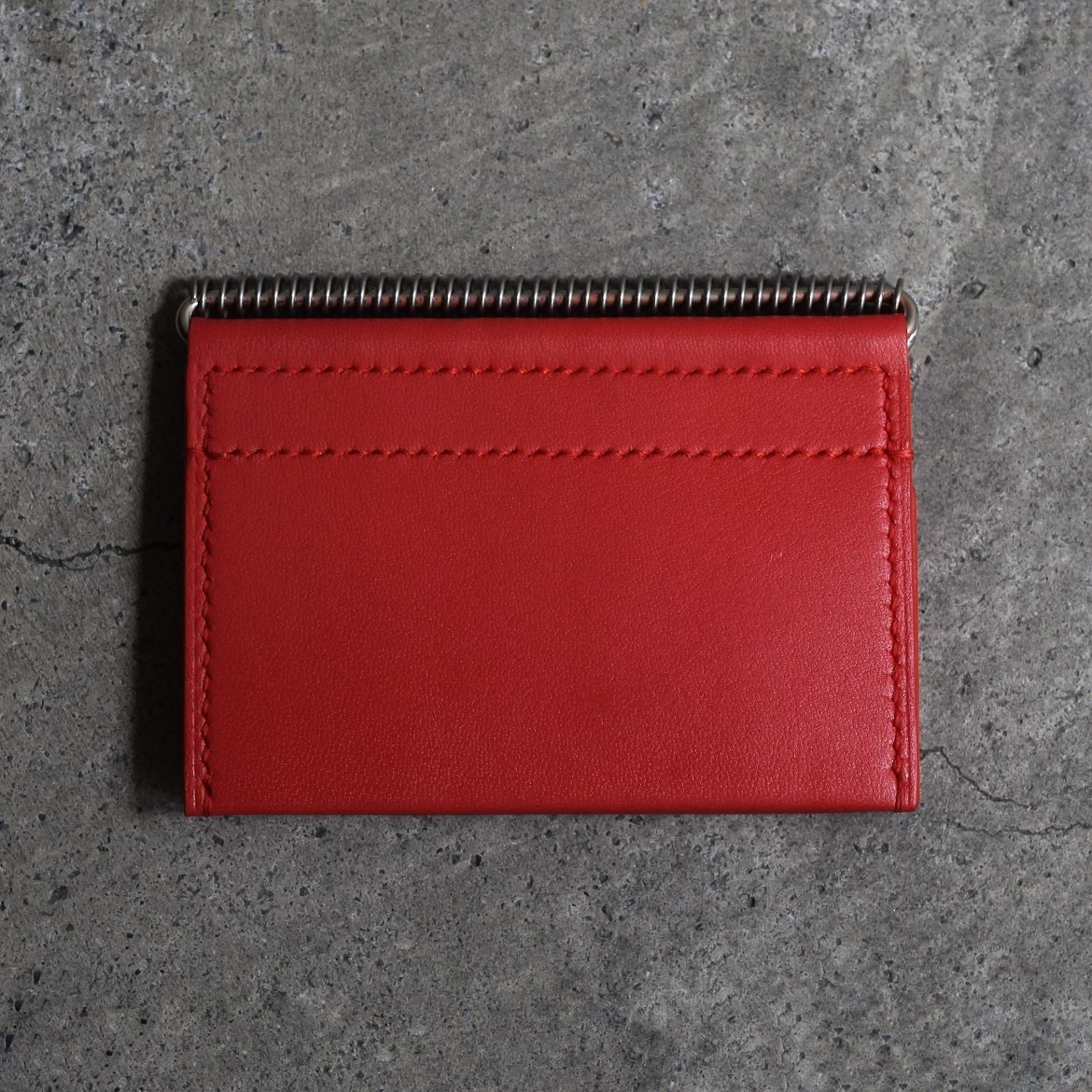 【残り一点】Coil Spring Card Case(HELIX_LAMB)
